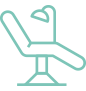 dental chair icon